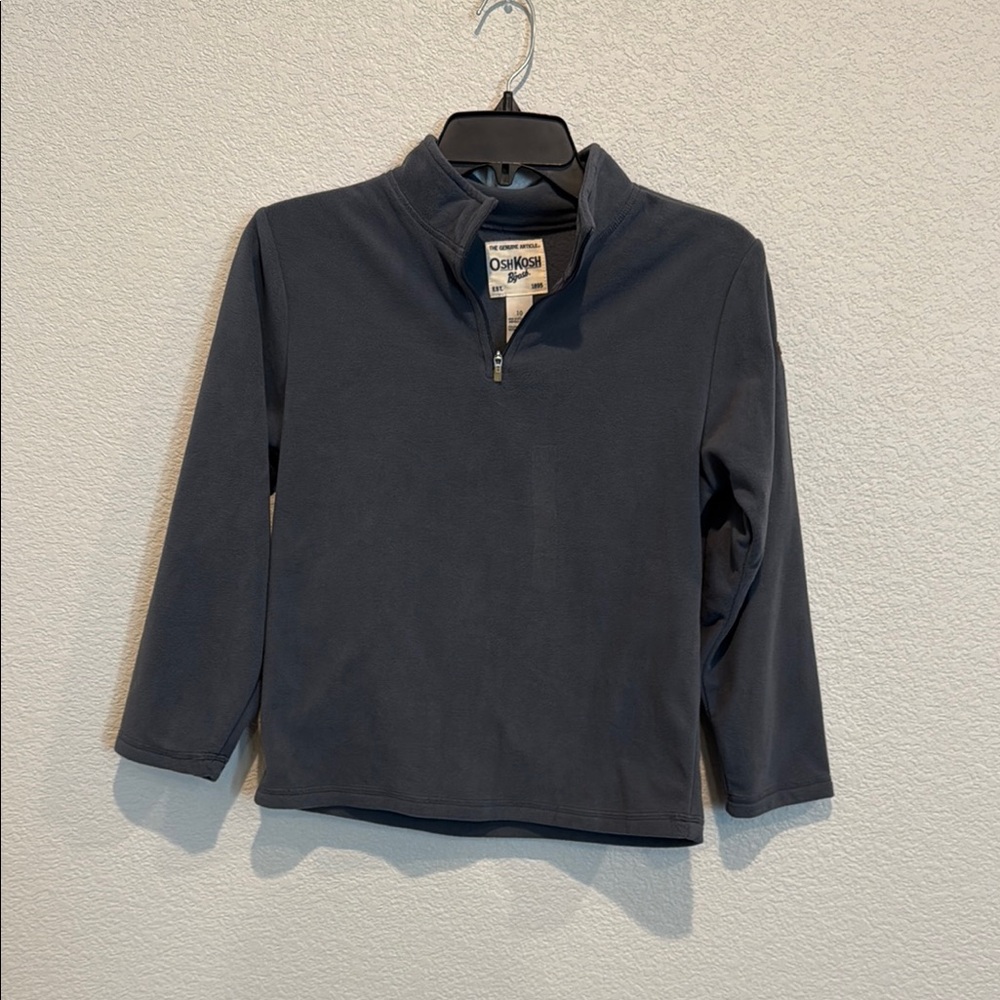 OshKosh B'gosh Dark Blue Half-Zip Top